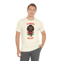 Sadio Mane Liverpool, Soft Cotton Bella and Canvas Short Sleeve Tee shirt
