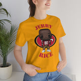 Jerry Rice San Francisco 49ers, Soft Cotton Bella and Canvas Short Sleeve Tee shirt