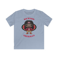Richard Sherman San Francisco 49ers, Kids Gildan Softstyle Tee Shirt