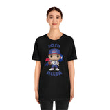 Josh Allen Buffalo Bills, Soft Cotton Bella and Canvas Short Sleeve Tee shirt