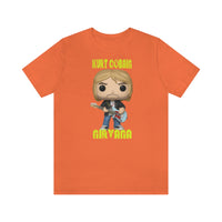 Kurt Cobain Nirvana, Soft Cotton Bella and Canvas Short Sleeve Tee shirt