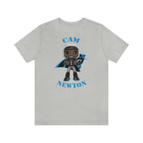 Cam Newton Carolina Panthers, Soft Cotton Bella and Canvas Short Sleeve Tee shirt