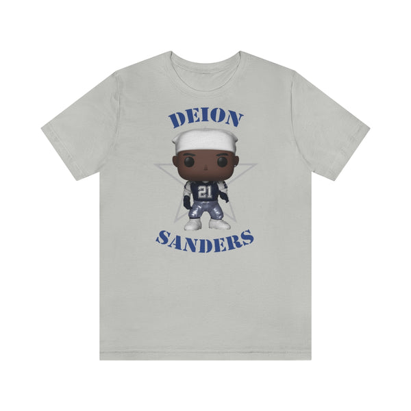 Deion Sanders Dallas Cowboys Throwback, Soft Cotton Bella and Canvas Short Sleeve Tee shirt