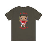Lucas Torreira Arsenal, Soft Cotton Bella and Canvas Short Sleeve Tee shirt
