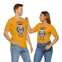 Andrew Luck Indianapolis Colts, Soft Cotton Bella and Canvas Short Sleeve Tee shirt