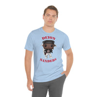 Deion Sanders Atlanta Falcons, Soft Cotton Bella and Canvas Short Sleeve Tee shirt