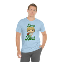 Larry Bird Celtics Basketball, Soft Cotton Bella and Canvas Short Sleeve Tee shirt