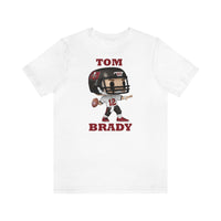 Tom Brady, Tampa Bay Buccaneers Soft Cotton Bella and Canvas Short Sleeve Tee shirt