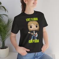 Kurt Cobain Nirvana, Soft Cotton Bella and Canvas Short Sleeve Tee shirt