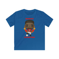 Marcus Rashford Manchester United, Kids Gildan Softstyle Tee Shirt