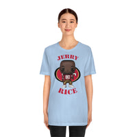 Jerry Rice San Francisco 49ers, Soft Cotton Bella and Canvas Short Sleeve Tee shirt