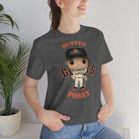 Buster Posey San Francisco Giants, Soft Cotton Bella and Canvas Short Sleeve Tee shirt