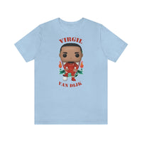 Virgil Van Dijk Liverpool, Soft Cotton Bella and Canvas Short Sleeve Tee shirt