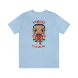 Virgil Van Dijk Liverpool, Soft Cotton Bella and Canvas Short Sleeve Tee shirt