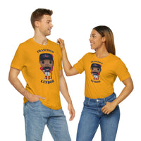 Francisco Lindor Cleveland Indians, Soft Cotton Bella and Canvas Short Sleeve Tee shirt