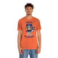 Drew Bledsoe New England Patriots, Soft Cotton Bella and Canvas Short Sleeve Tee shirt
