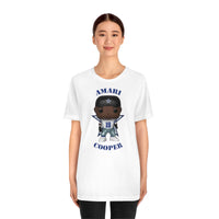 Amari Cooper Dallas Cowboys, Soft Cotton Bella and Canvas Short Sleeve Tee shirt