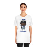 Amari Cooper Dallas Cowboys, Soft Cotton Bella and Canvas Short Sleeve Tee shirt
