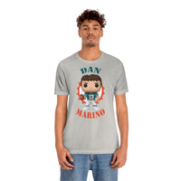 Dan Marino Miami Dolphins, Soft Cotton Bella and Canvas Short Sleeve Tee shirt