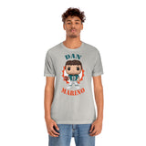 Dan Marino Miami Dolphins, Soft Cotton Bella and Canvas Short Sleeve Tee shirt