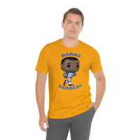Barry Sanders Detroit Lions, Soft Cotton Bella and Canvas Short Sleeve Tee shirt