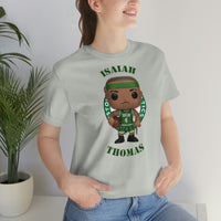 Isaiah Thomas Boston Celtics, Soft Cotton Bella and Canvas Short Sleeve Tee shirt