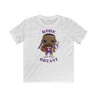 Kobe Bryant L.A Lakers (Purple), Kids Gildan Softstyle Tee Shirt