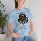 Leveon Bell New York Jets, Soft Cotton Bella and Canvas Short Sleeve Tee shirt
