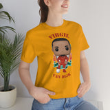 Virgil Van Dijk Liverpool, Soft Cotton Bella and Canvas Short Sleeve Tee shirt