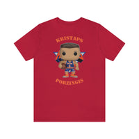 Kristaps Porzingis New York Knicks, Soft Cotton Bella and Canvas Short Sleeve Tee shirt