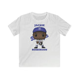 Jackie Robinson Brooklyn Dodgers/L.A Dodgers, Kids Gildan Softstyle Tee Shirt