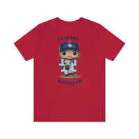 Clayton Kershaw L.A Dodgers, Soft Cotton Bella and Canvas Short Sleeve Tee shirt