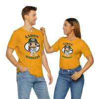 Aaron Rodgers Green Bay Packers, Soft Cotton Bella and Canvas Short Sleeve Tee shirt