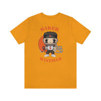 Baker Mayfield Cleveland Browns, Soft Cotton Bella and Canvas Short Sleeve Tee shirt