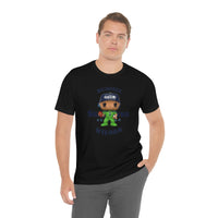 Russell Wilson Seattle Seahawks (Green), Soft Cotton Bella and Canvas Short Sleeve Tee shirt