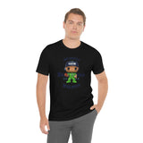 Russell Wilson Seattle Seahawks (Green), Soft Cotton Bella and Canvas Short Sleeve Tee shirt