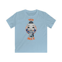 Mr Met New York Mets, Kids Gildan Softstyle Tee Shirt