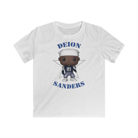 Deion Sanders Dallas Cowboys Throwback, Kids Gildan Softstyle Tee Shirt