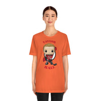 Taylor Hall New Jersey Devils, Soft Cotton Bella and Canvas Short Sleeve Tee shirt