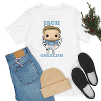 Jack Grealish Manchester City, Soft Cotton Bella and Canvas Short Sleeve Tee shirt
