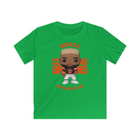 Odell Beckham Jr Cleveland Browns, Kids Gildan Softstyle Tee Shirt