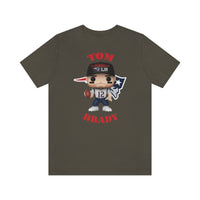 Tom Brady New England Patriots Superbowl, Soft Cotton Bella and Canvas Short Sleeve Tee shirt