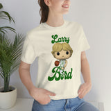Larry Bird Celtics Basketball, Soft Cotton Bella and Canvas Short Sleeve Tee shirt