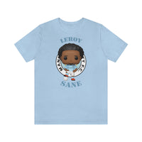 Leroy Sane Manchester City, Soft Cotton Bella and Canvas Short Sleeve Tee shirt