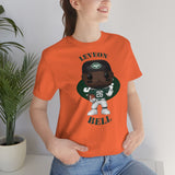 Leveon Bell New York Jets, Soft Cotton Bella and Canvas Short Sleeve Tee shirt