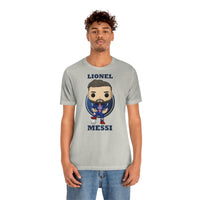 Lionel Messi PSG, Soft Cotton Bella and Canvas Short Sleeve Tee shirt