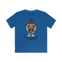Bo Jackson Oakland Raiders, Kids Gildan Softstyle Tee Shirt