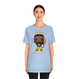Aaron Donald L.A Rams, Soft Cotton Bella and Canvas Short Sleeve Tee shirt