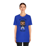 Junior Seau L.A Chargers, Soft Cotton Bella and Canvas Short Sleeve Tee shirt