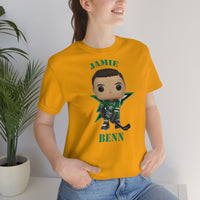 Jamie Benn Dallas Stars, Soft Cotton Bella and Canvas Short Sleeve Tee shirt
